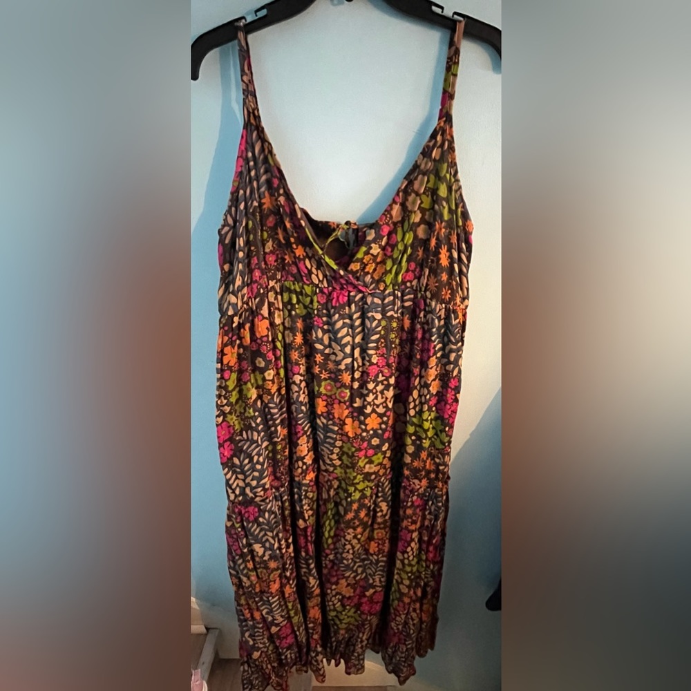 Floral maxi dress